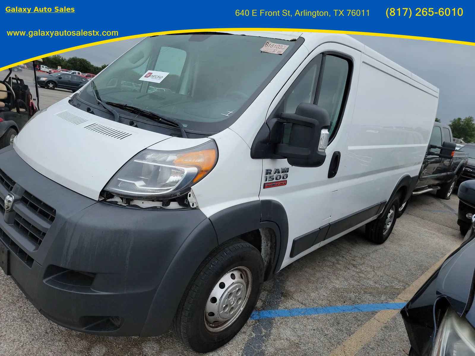 Used 2017 RAM ProMaster 1500 image 6