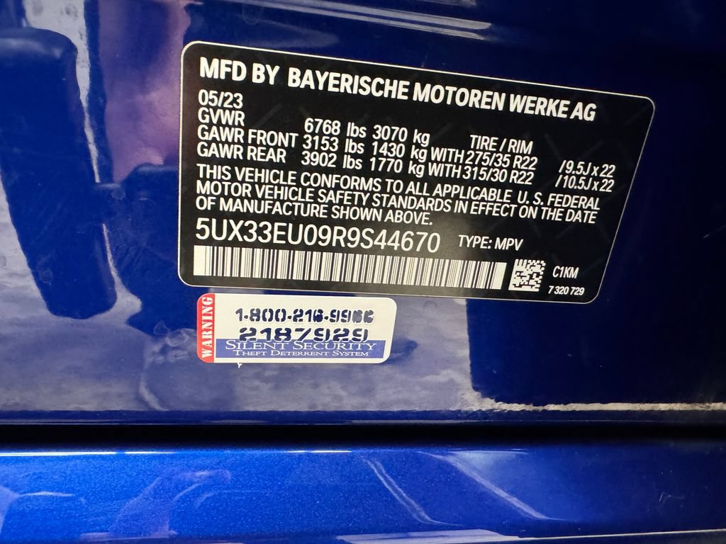 Certified 2024 BMW X5 M60i w/ Executive Package AWD/4WD image 31
