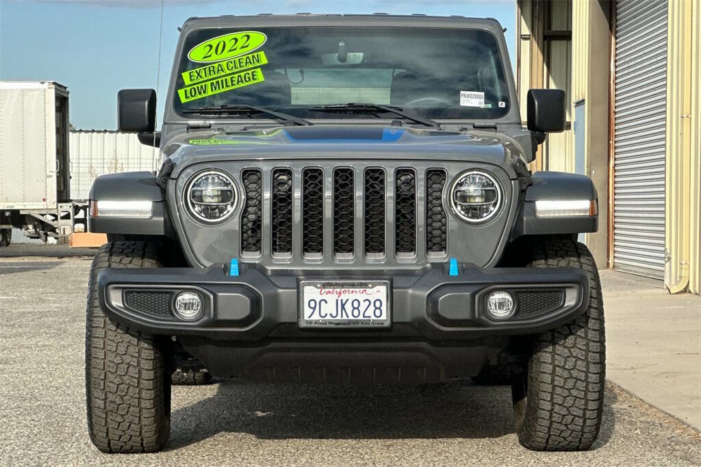 Used 2022 Jeep Wrangler Unlimited Rubicon 4xe w/ Cold Weather Group image 9