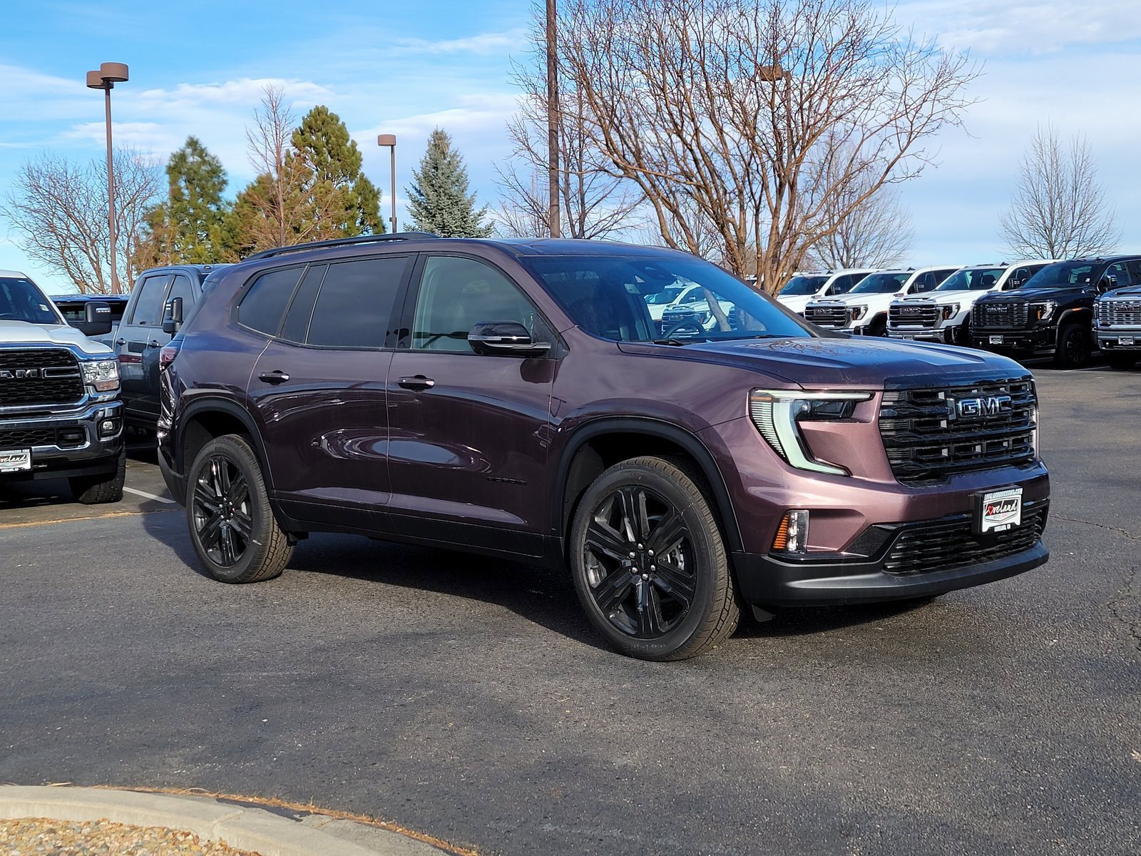 New 2026 GMC Acadia Elevation w/ Black Edition