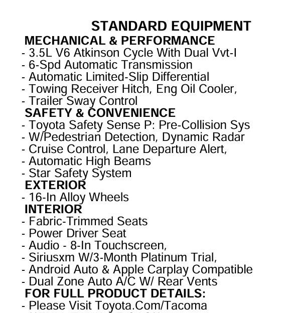 Used 2022 Toyota Tacoma SR5 RWD image 95