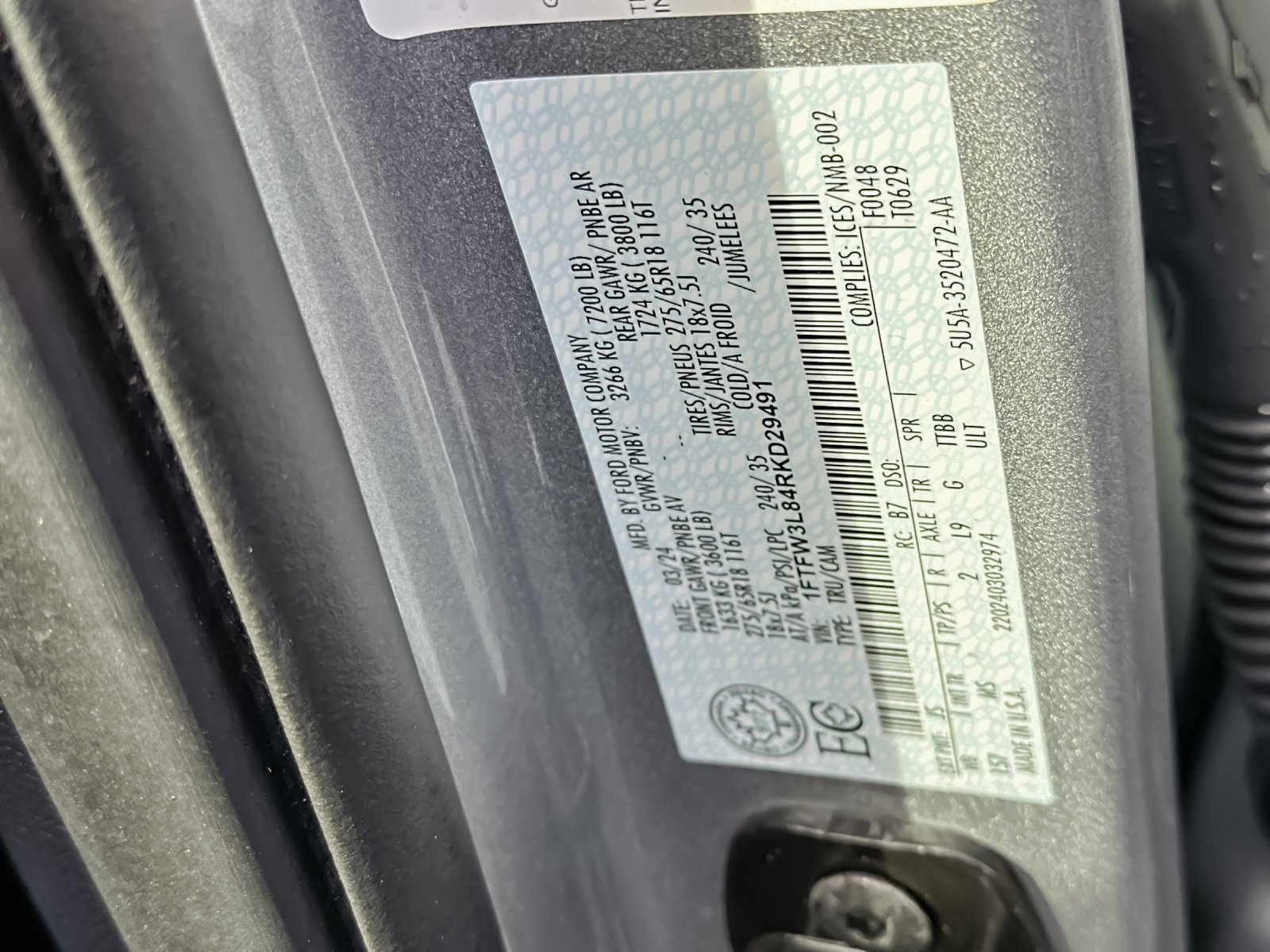 Used 2024 Ford F150 XLT w/ Tow/Haul Package image 26