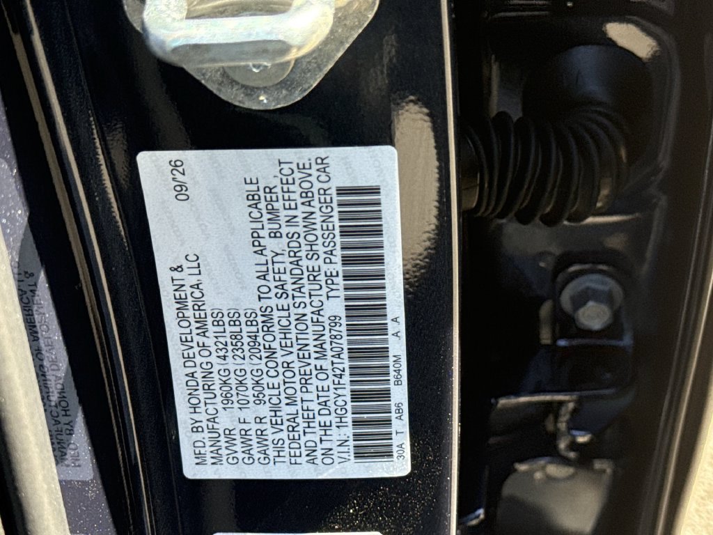 New 2026 Honda Accord SE image 27