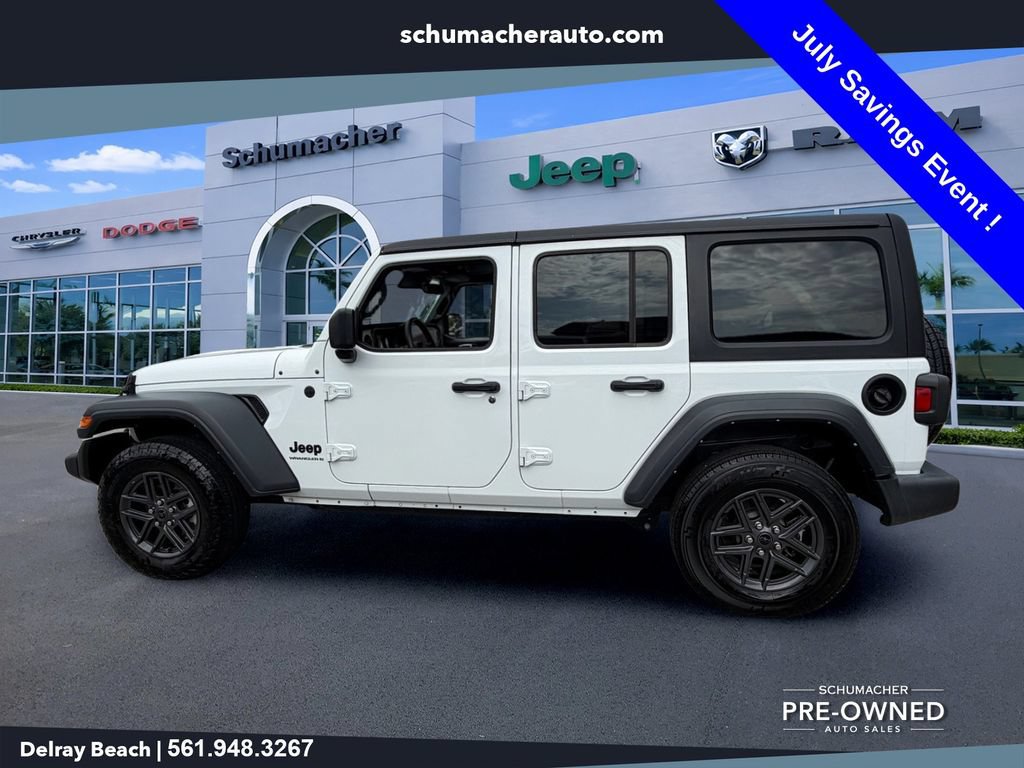 Used 2024 Jeep Wrangler Unlimited Sport AWD/4WD image 4
