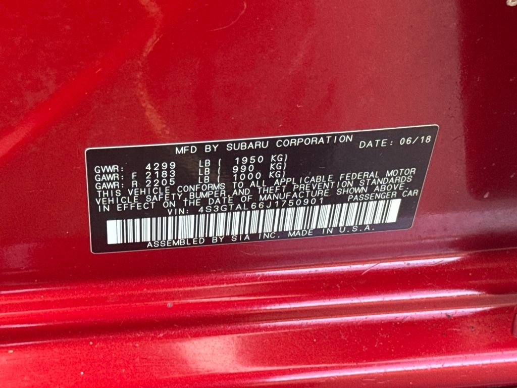 Used 2018 Subaru Impreza 2.0i Sport image 44