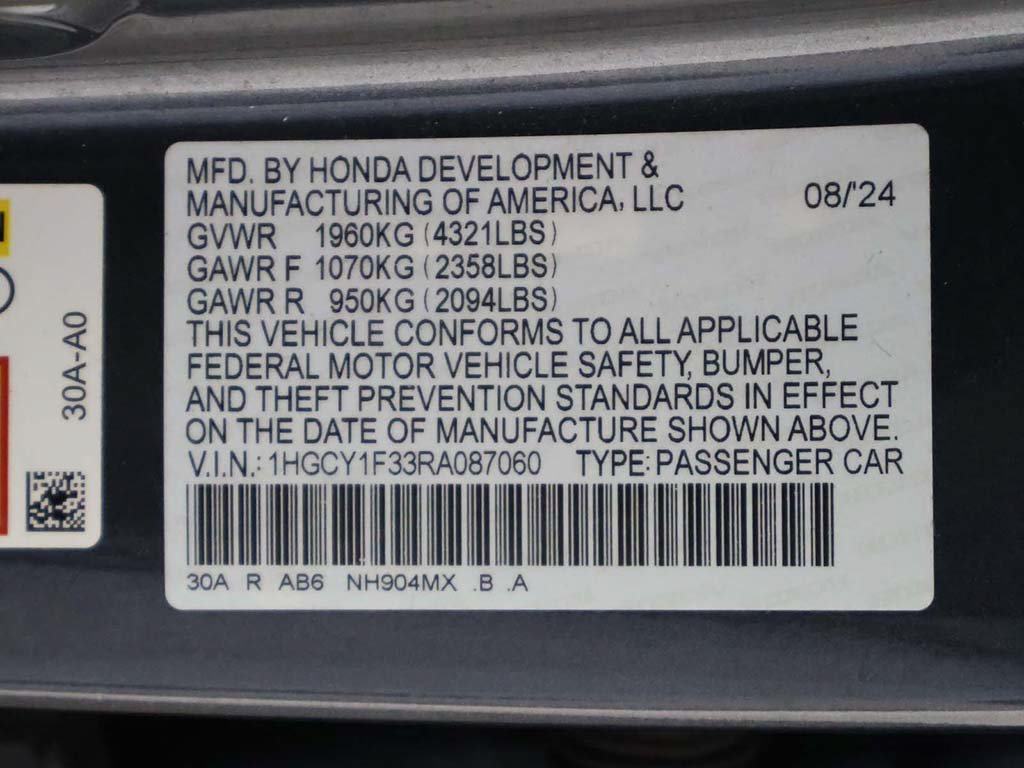 Used 2024 Honda Accord EX image 52