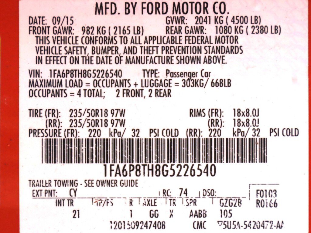 Used 2016 Ford Mustang Coupe image 42