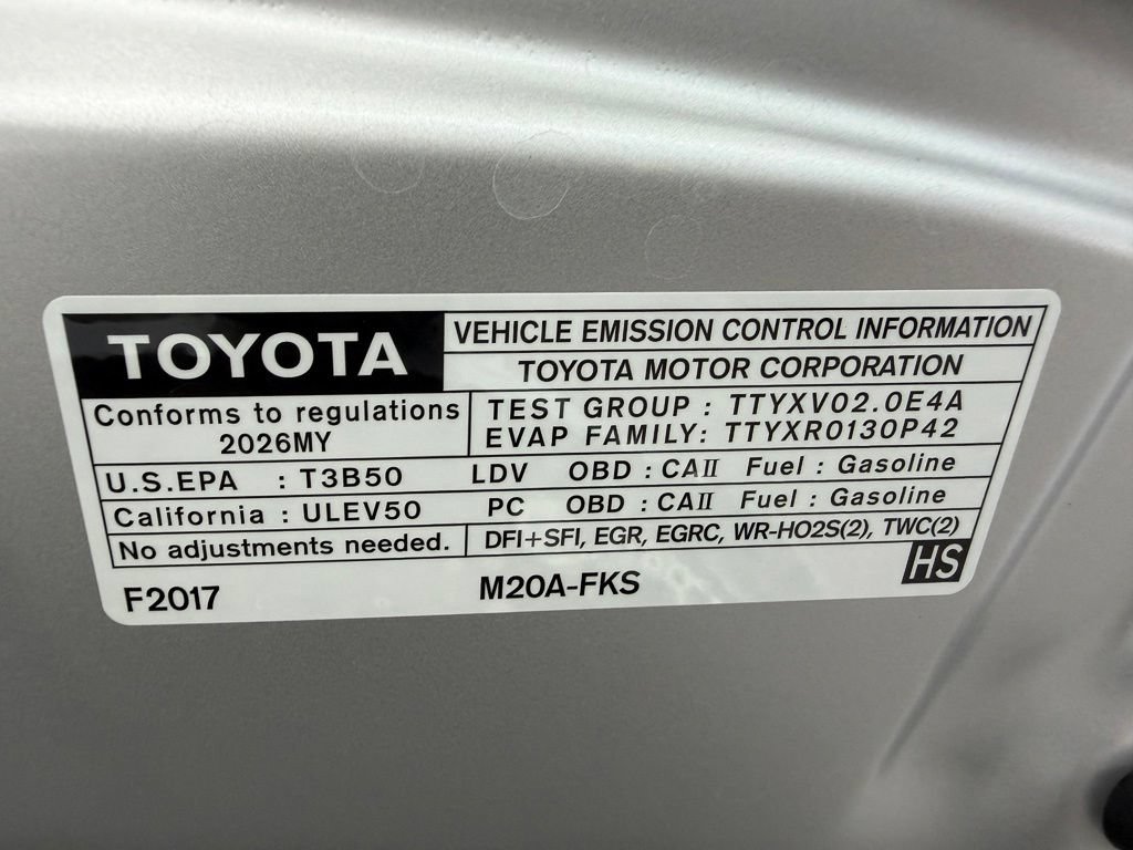 Certified 2026 Toyota Corolla LE FWD image 34