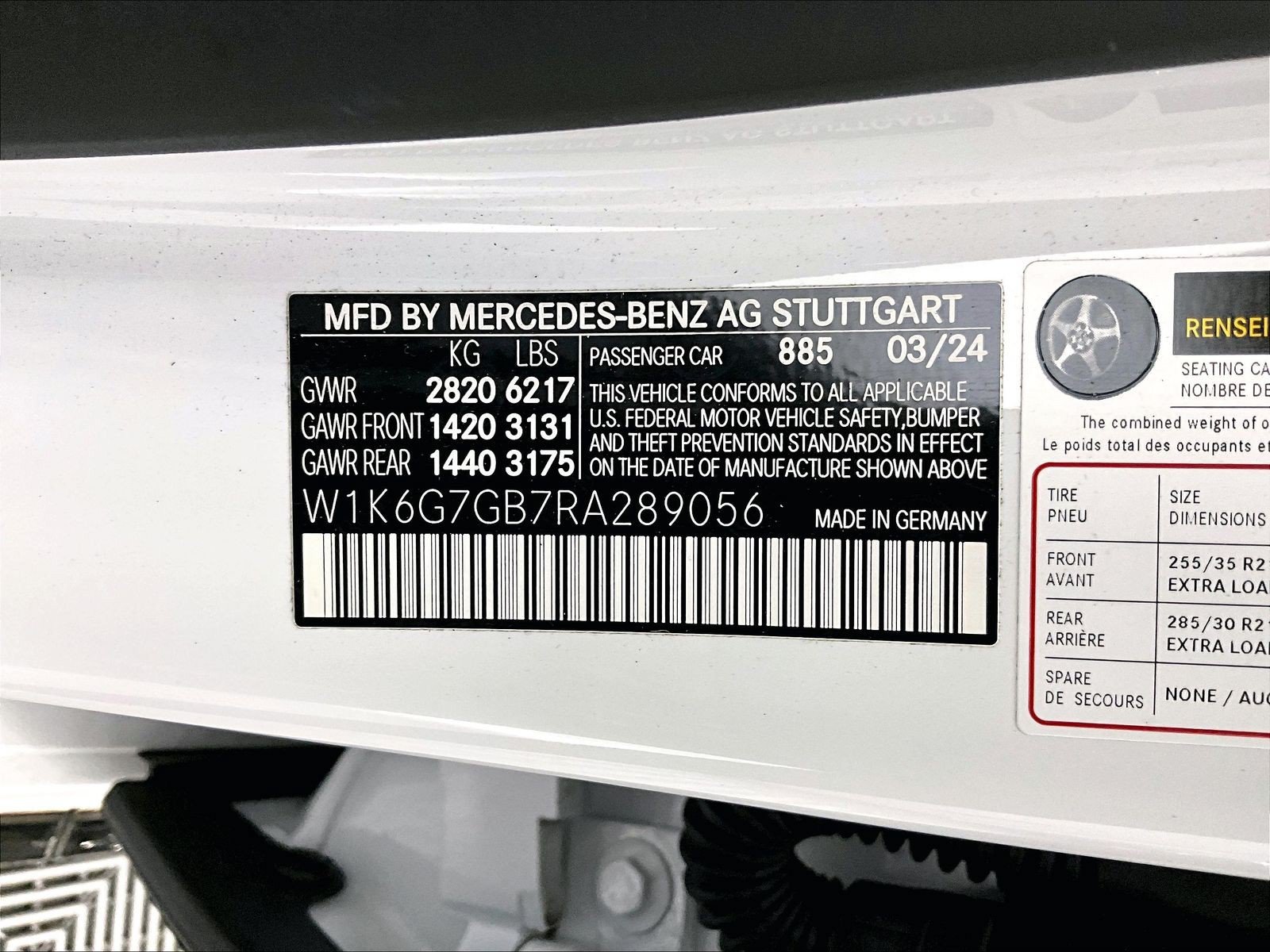 Certified 2024 Mercedes-Benz S 580 4MATIC Sedan image 33