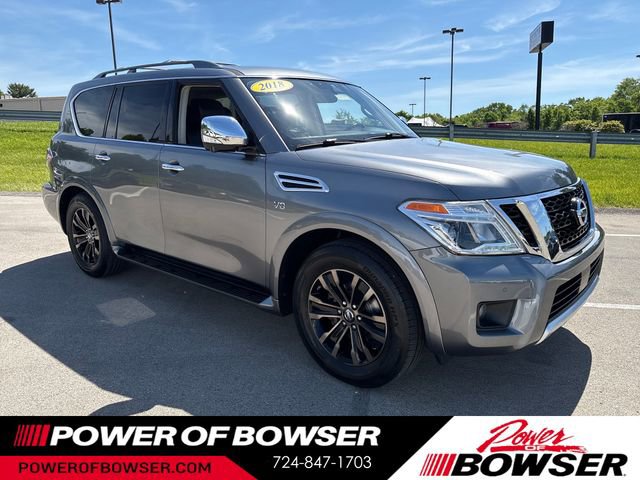 Used 2018 Nissan Armada Platinum w/ Interior Lighting Package AWD/4WD image 7