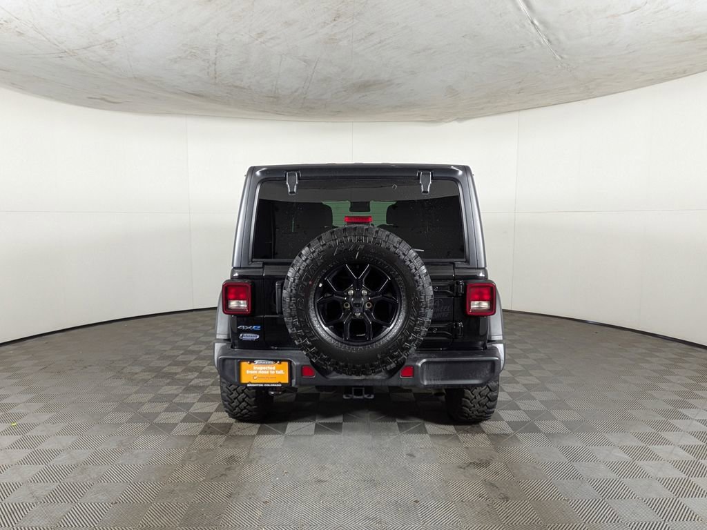 Certified 2025 Jeep Wrangler Unlimited Sport S 4xe image 9