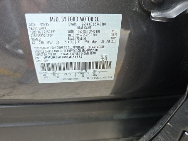 Used 2025 Ford Explorer ST-Line AWD/4WD image 20