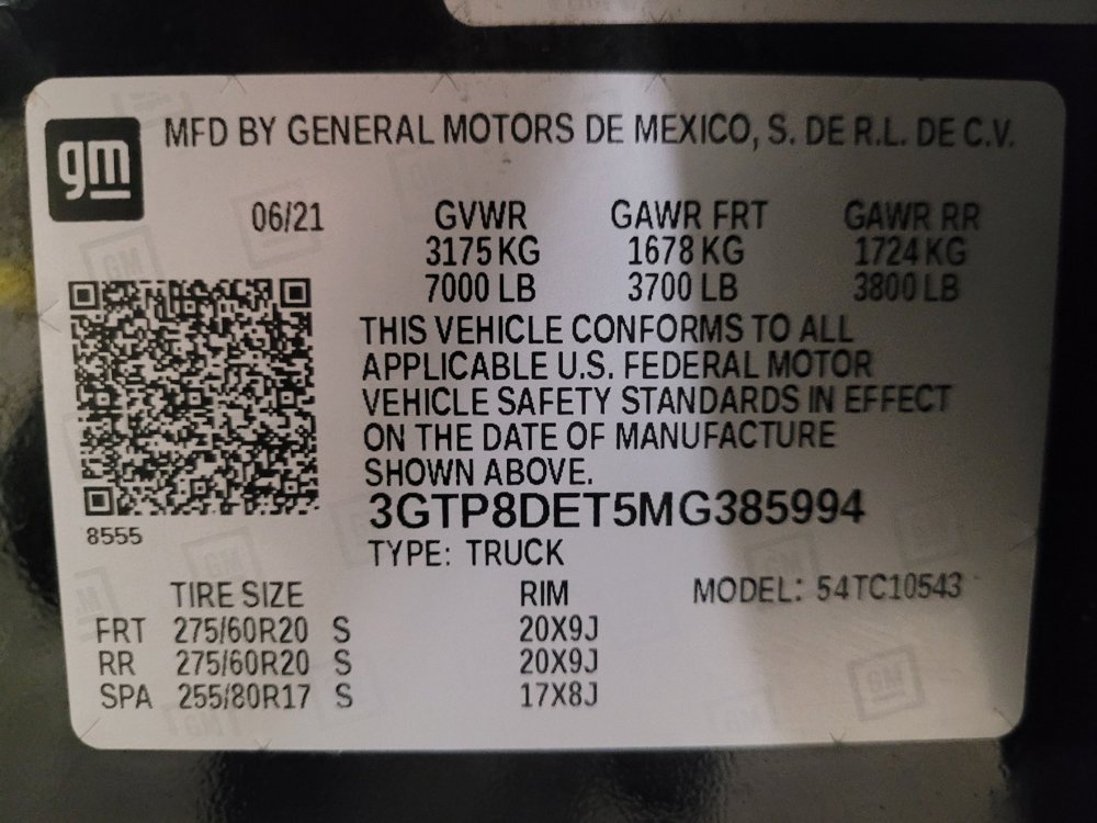 Used 2021 GMC Sierra 1500 SLT RWD image 33