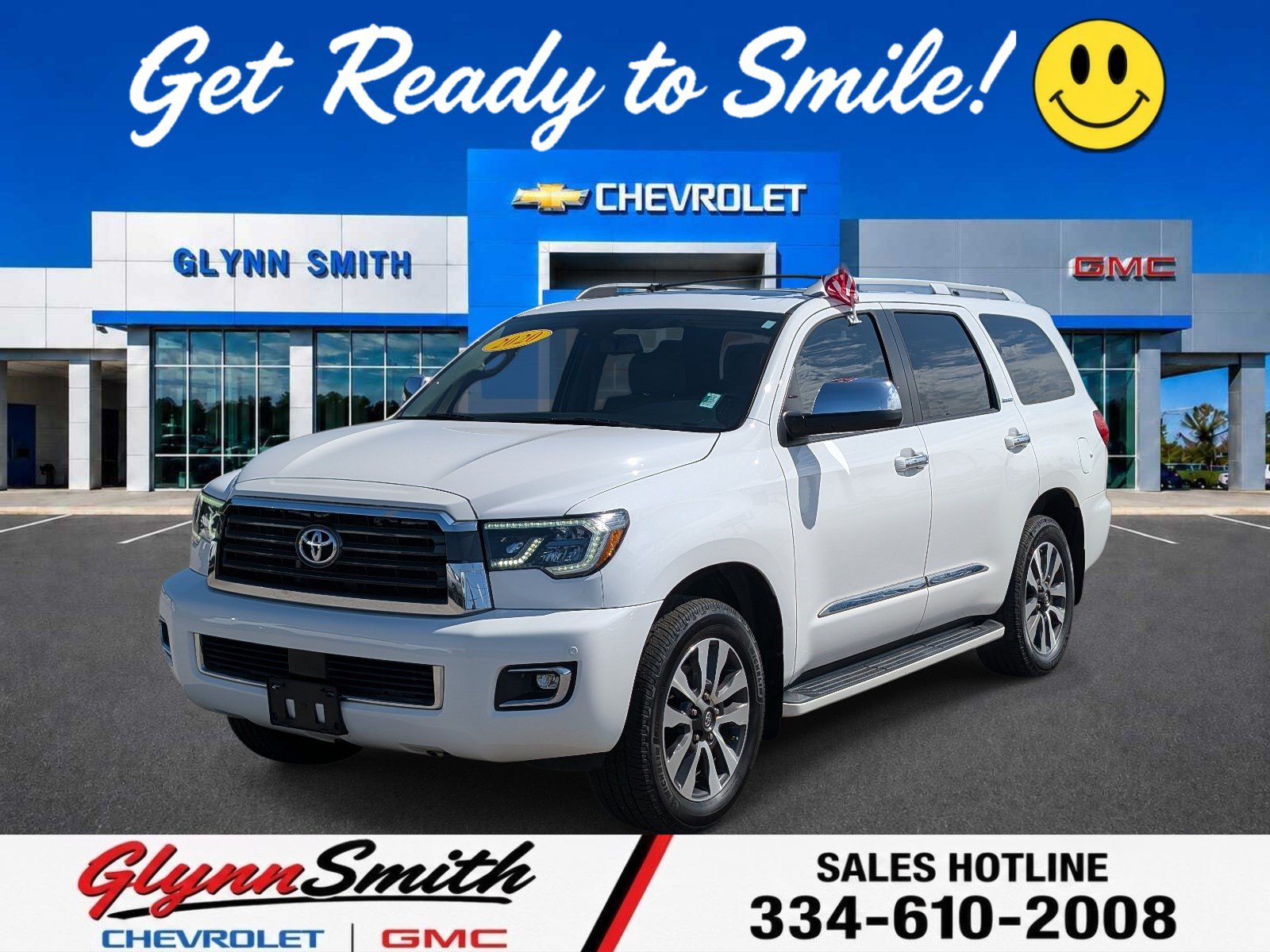 Used 2020 Toyota Sequoia Limited w/ Safety & Convenience Package