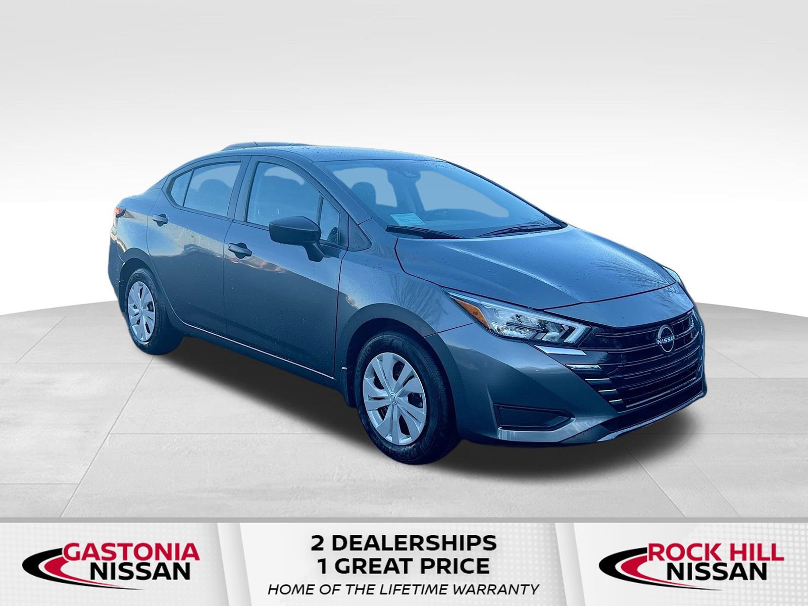 New 2025 Nissan Versa S w/ Trunk Package