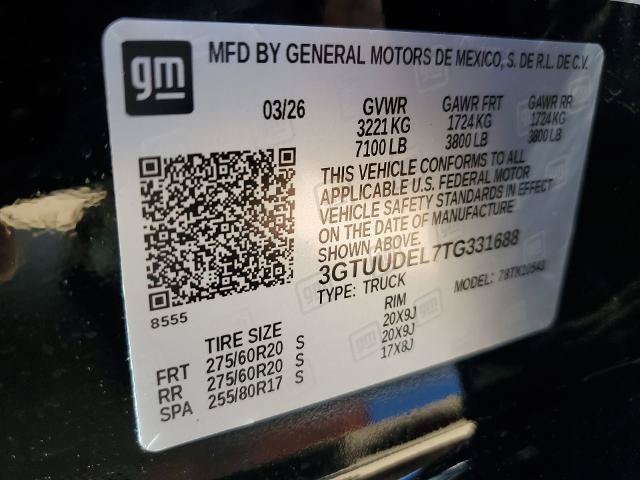 New 2026 GMC Sierra 1500 SLT w/ SLT Premium Plus Package AWD/4WD image 40