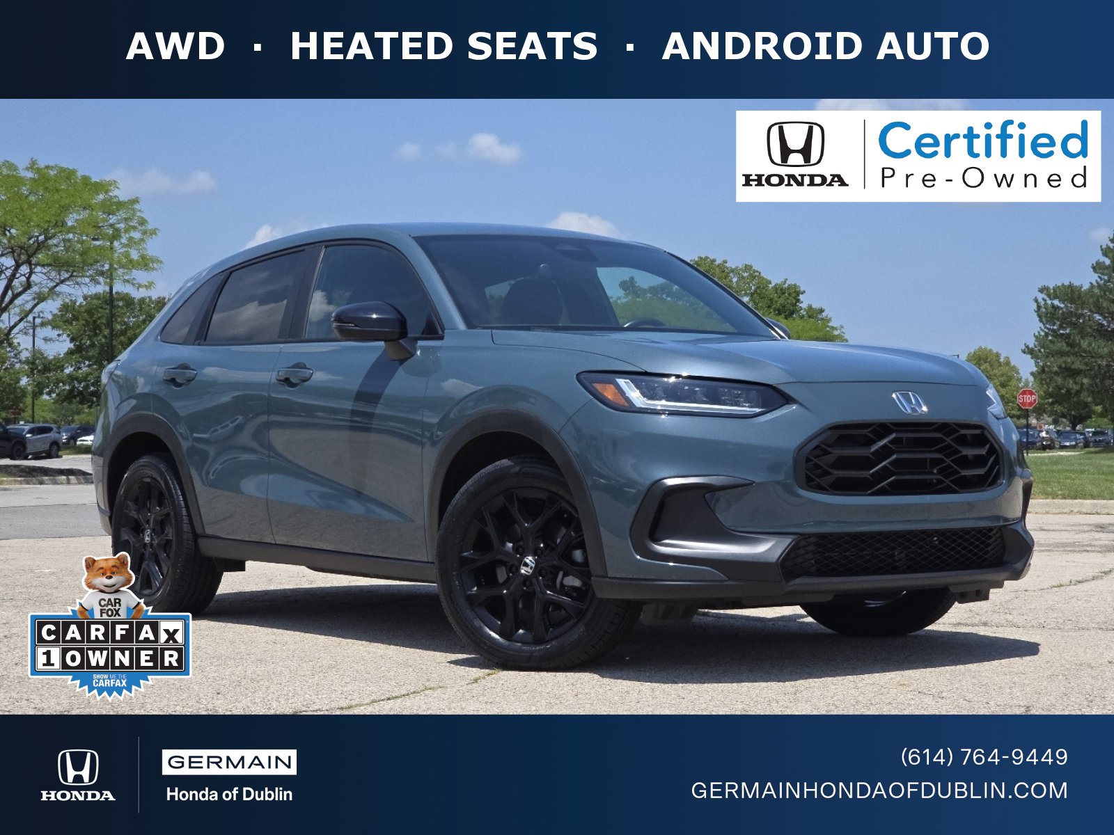 Certified 2023 Honda HR-V Sport