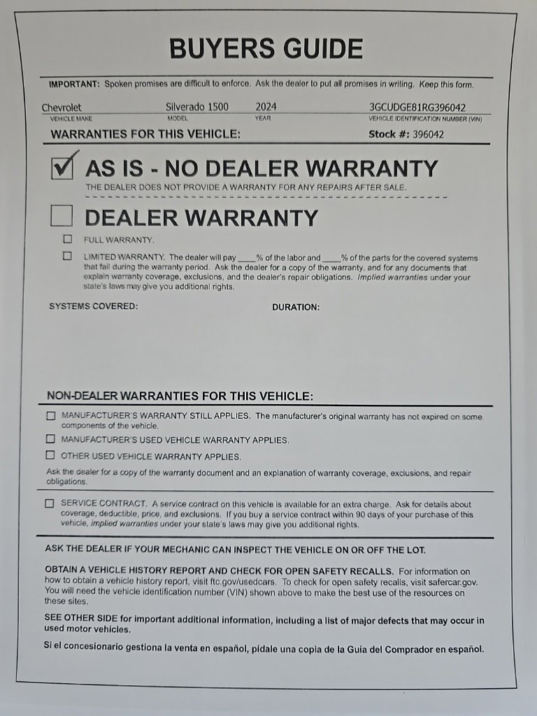 Used 2024 Chevrolet Silverado 1500 LTZ image 29