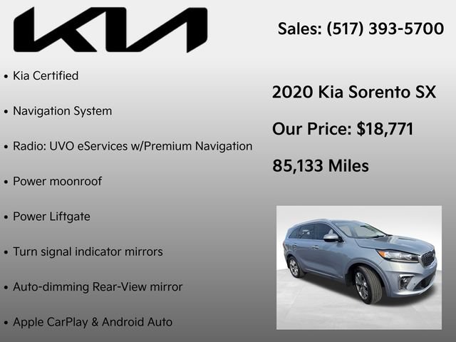 Used 2020 Kia Sorento SX AWD/4WD image 7