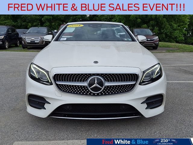 Used 2018 Mercedes-Benz E 400 4MATIC Cabriolet image 3