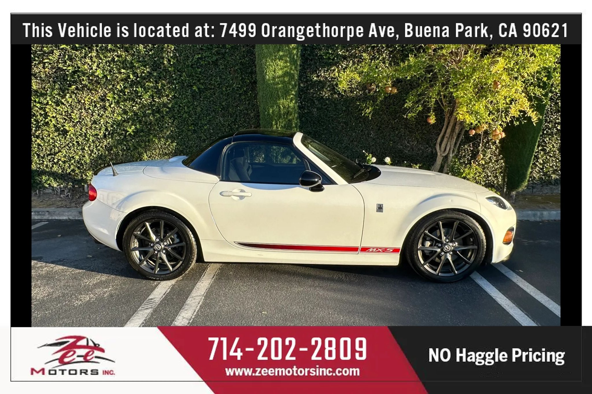 Used 2015 MAZDA MX-5 Miata Club RWD image 5
