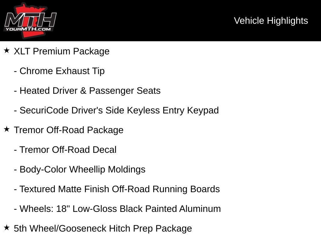 Used 2020 Ford F350 XLT w/ Tremor Off-Road Package image 10