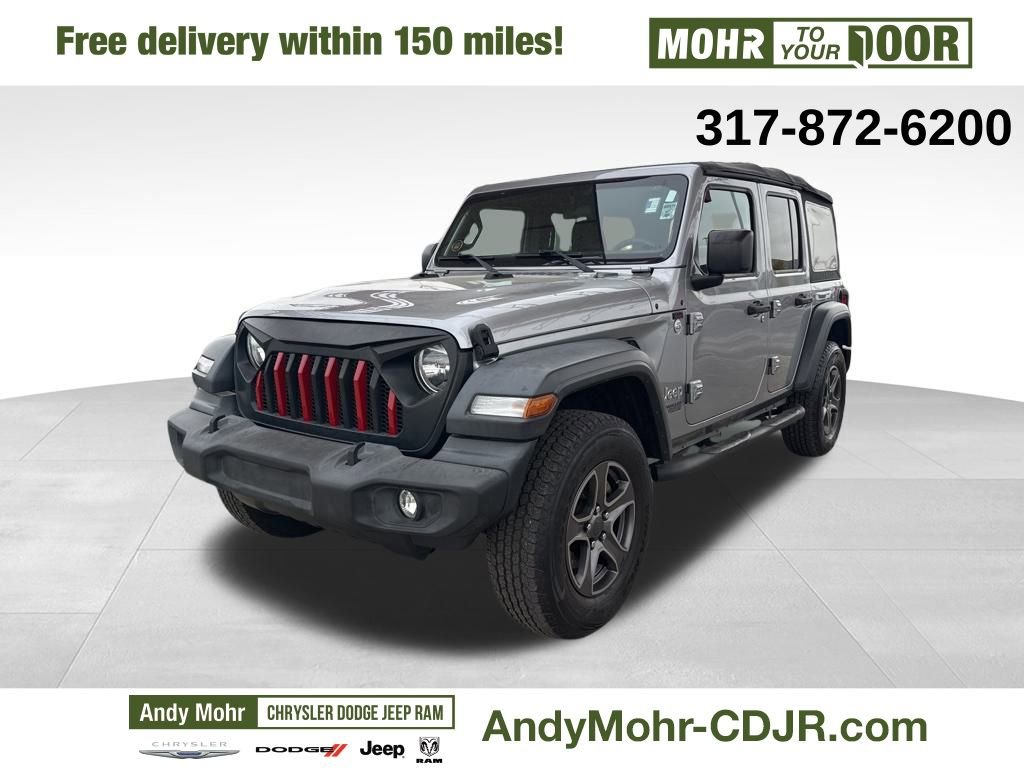 Used 2018 Jeep Wrangler Unlimited Sport S image 3