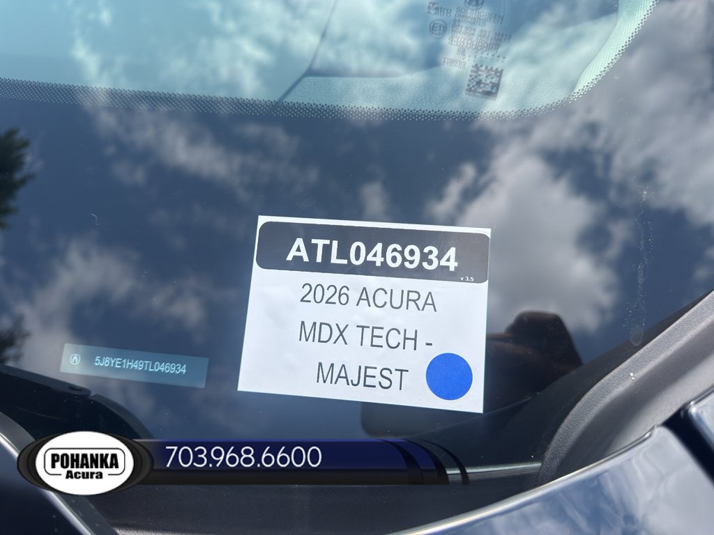 New 2026 Acura MDX w/ Technology Package AWD/4WD image 37