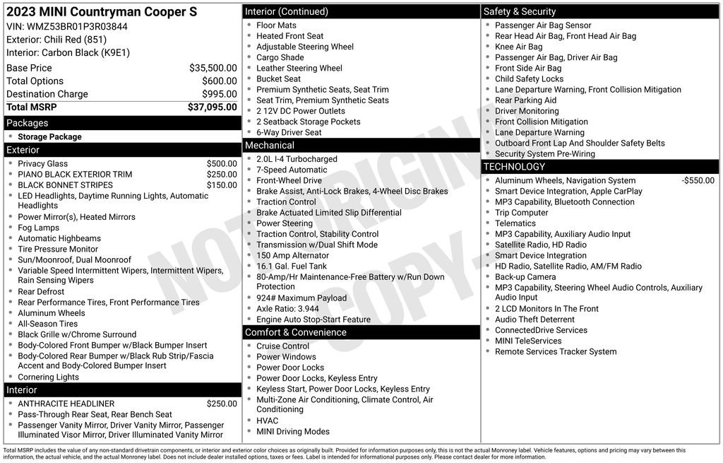 Used 2023 MINI Cooper Countryman S FWD image 5