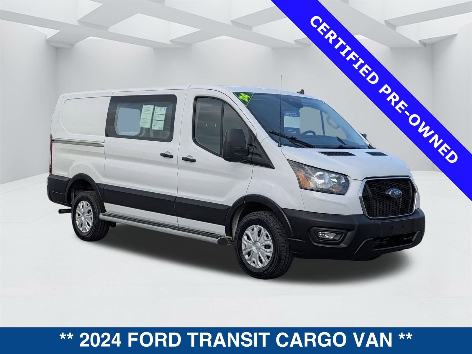 Certified 2024 Ford Transit 250 Low Roof w/ Exterior Upgrade Package image 3