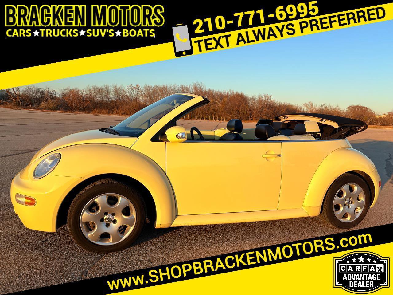 Used 2003 Volkswagen Beetle GLS