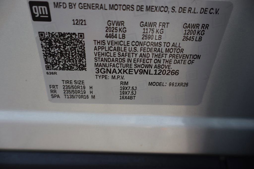 Used 2022 Chevrolet Equinox LT FWD image 36