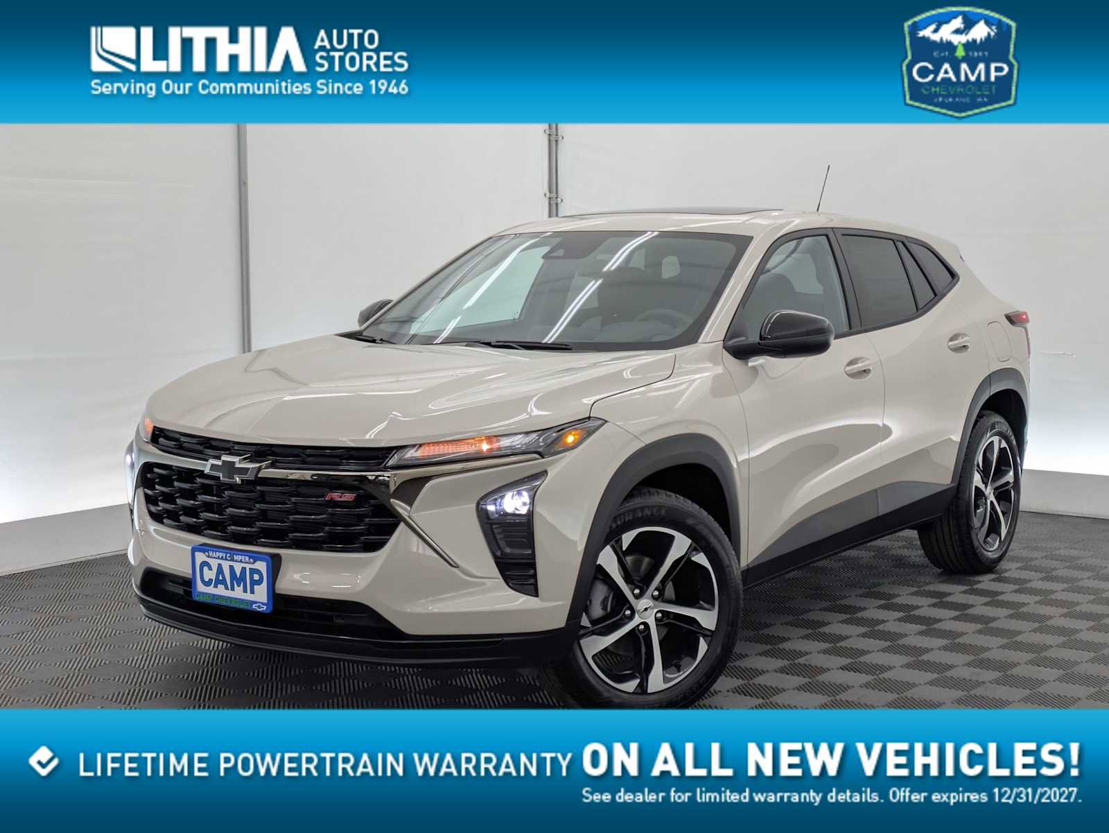New 2026 Chevrolet Trax RS w/ Sunroof Package FWD image 1
