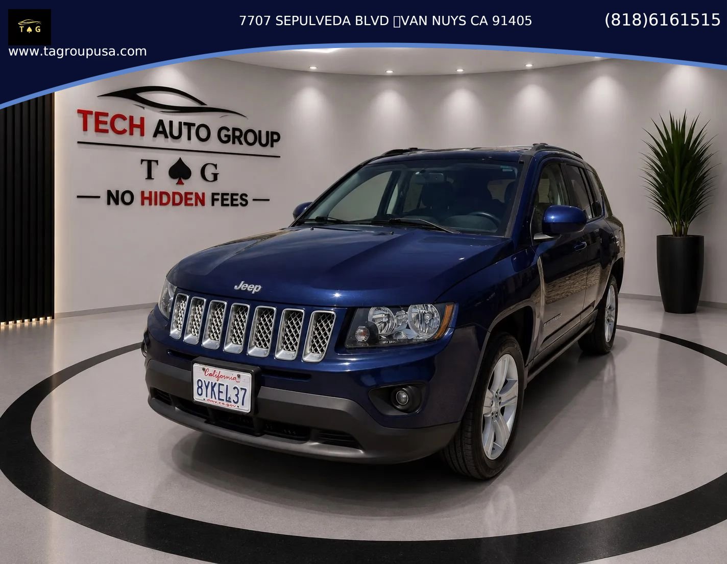 Used 2014 Jeep Compass Latitude w/ Sun/Sound Group AWD/4WD image 1
