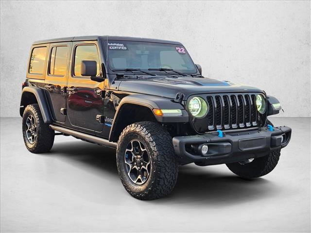 Used 2022 Jeep Wrangler Unlimited Rubicon 4xe w/ Steel Bumper Group image 3