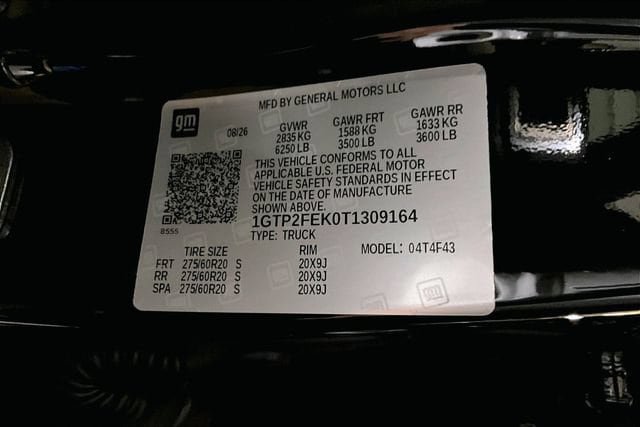 New 2026 GMC Canyon Denali w/ LPO, Denali Black Edition AWD/4WD image 10