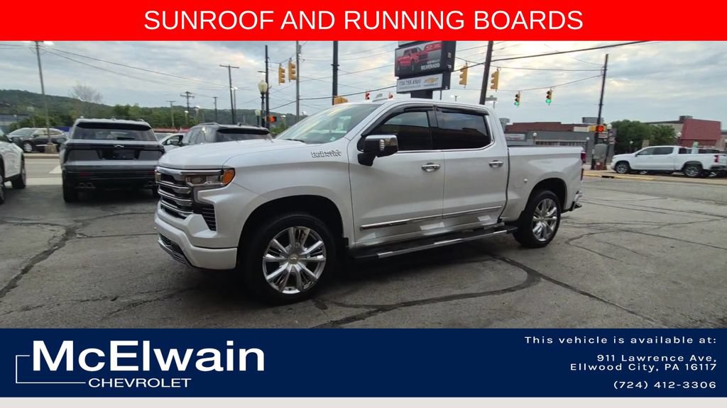Used 2022 Chevrolet Silverado 1500 High Country w/ High Country Premium Package AWD/4WD image 5