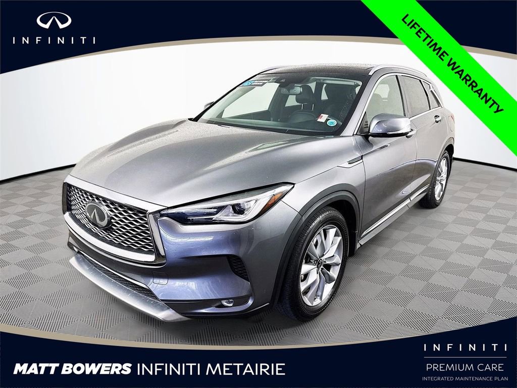 Used 2021 INFINITI QX50 Luxe w/ Accent Package image 1