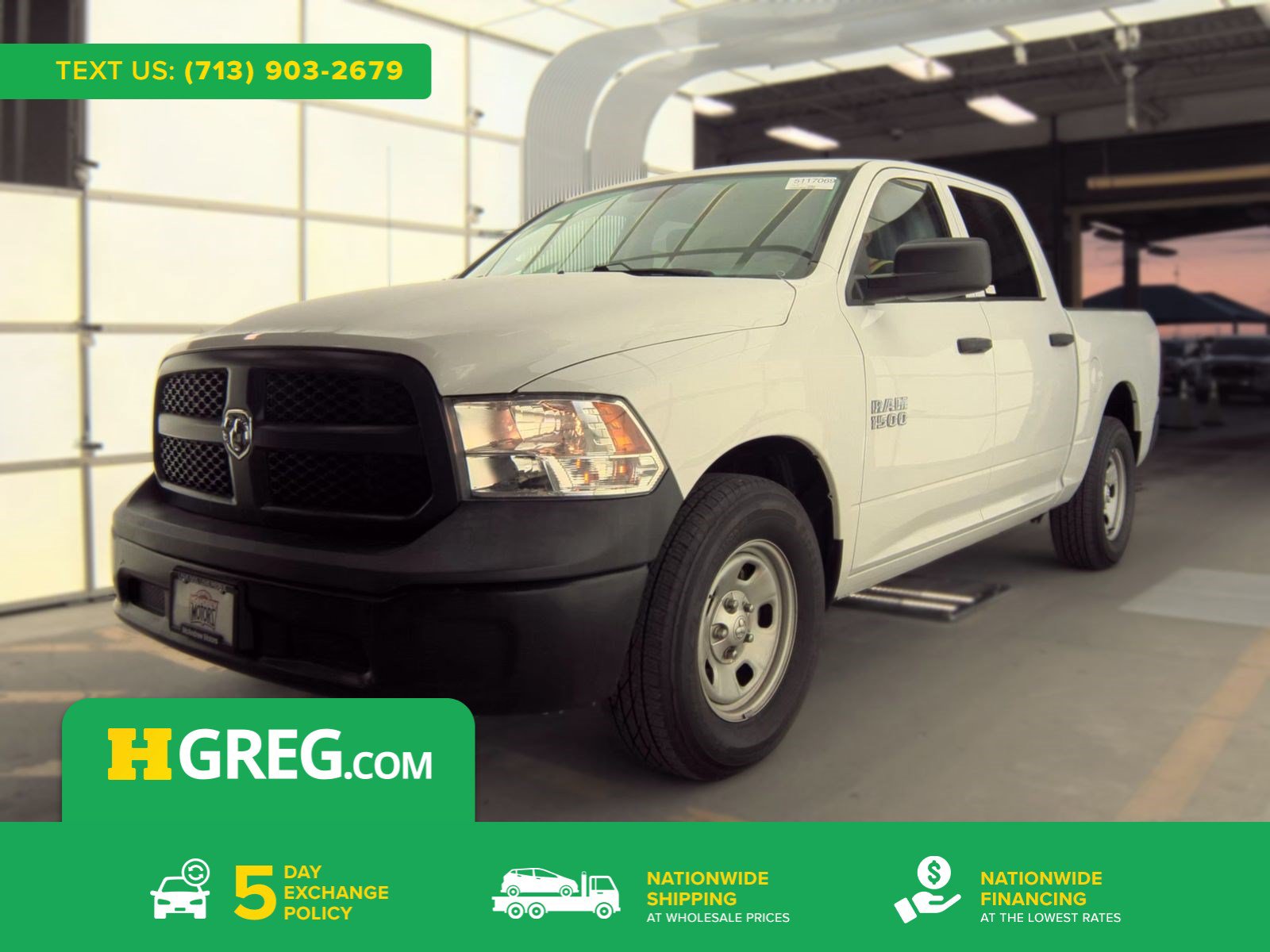 Used 2018 RAM 1500 Tradesman w/ Popular Equipment Group RWD image 1