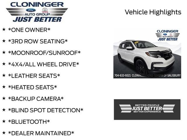 Used 2021 Honda Pilot Special Edition image 3