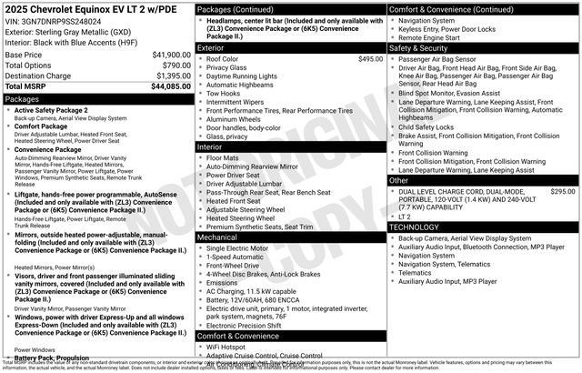 New 2025 Chevrolet Equinox EV LT image 25