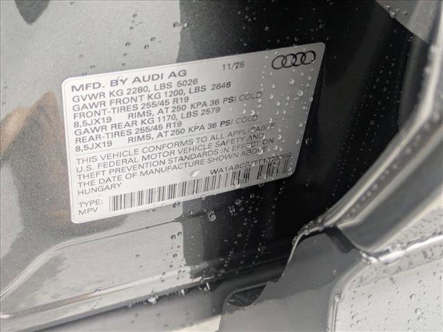 New 2026 Audi Q3 quattro 2.0T AWD/4WD image 20
