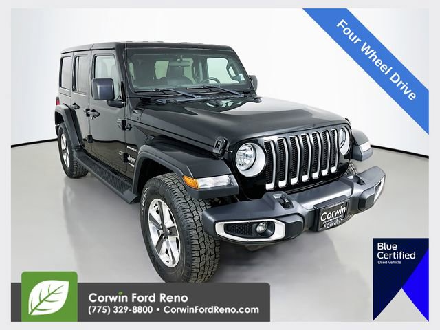 Used 2020 Jeep Wrangler Unlimited Sahara w/ Cold Weather Group image 1