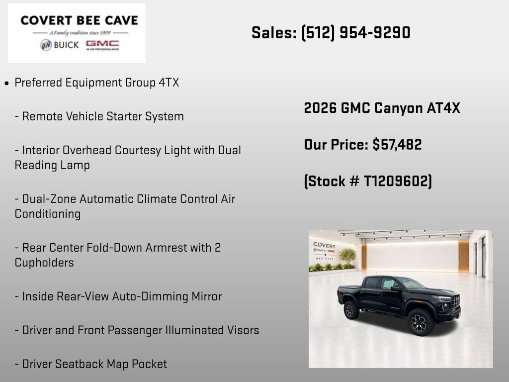 New 2026 GMC Canyon AT4X AWD/4WD image 14