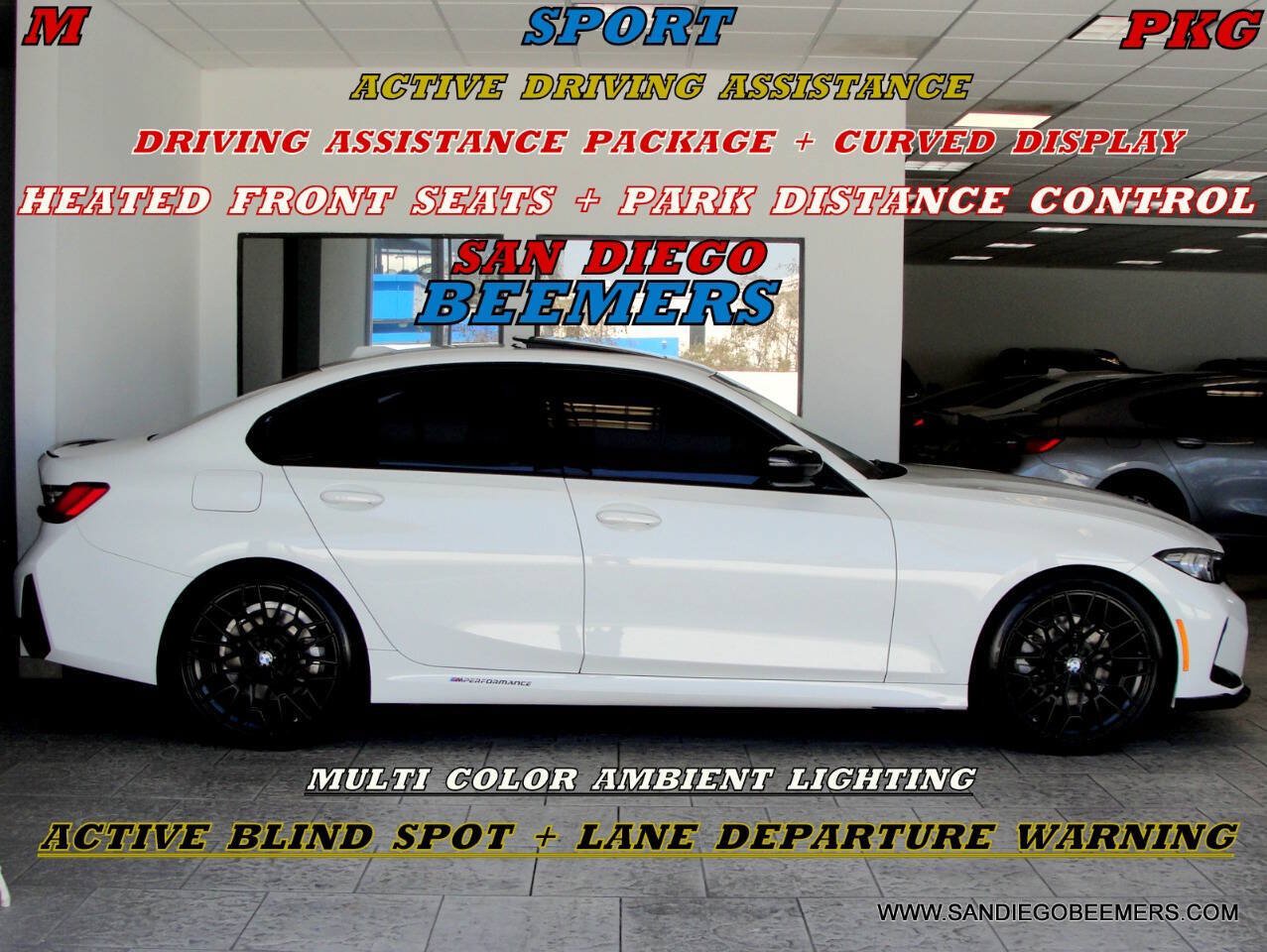 Used 2023 BMW 330i Sedan w/ M Sport Package RWD image 14