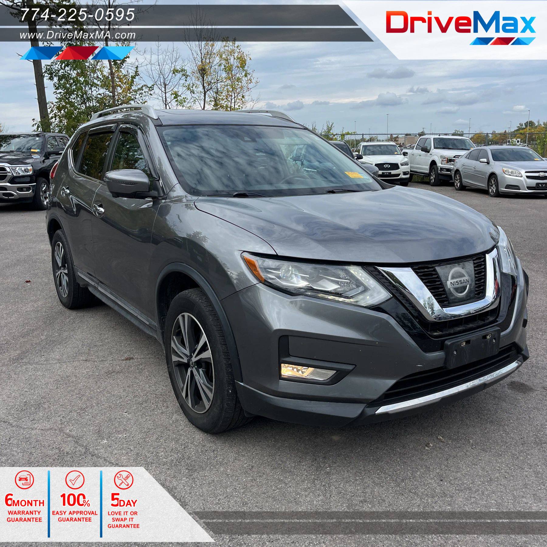 Used 2017 Nissan Rogue SL w/ SL Premium Package