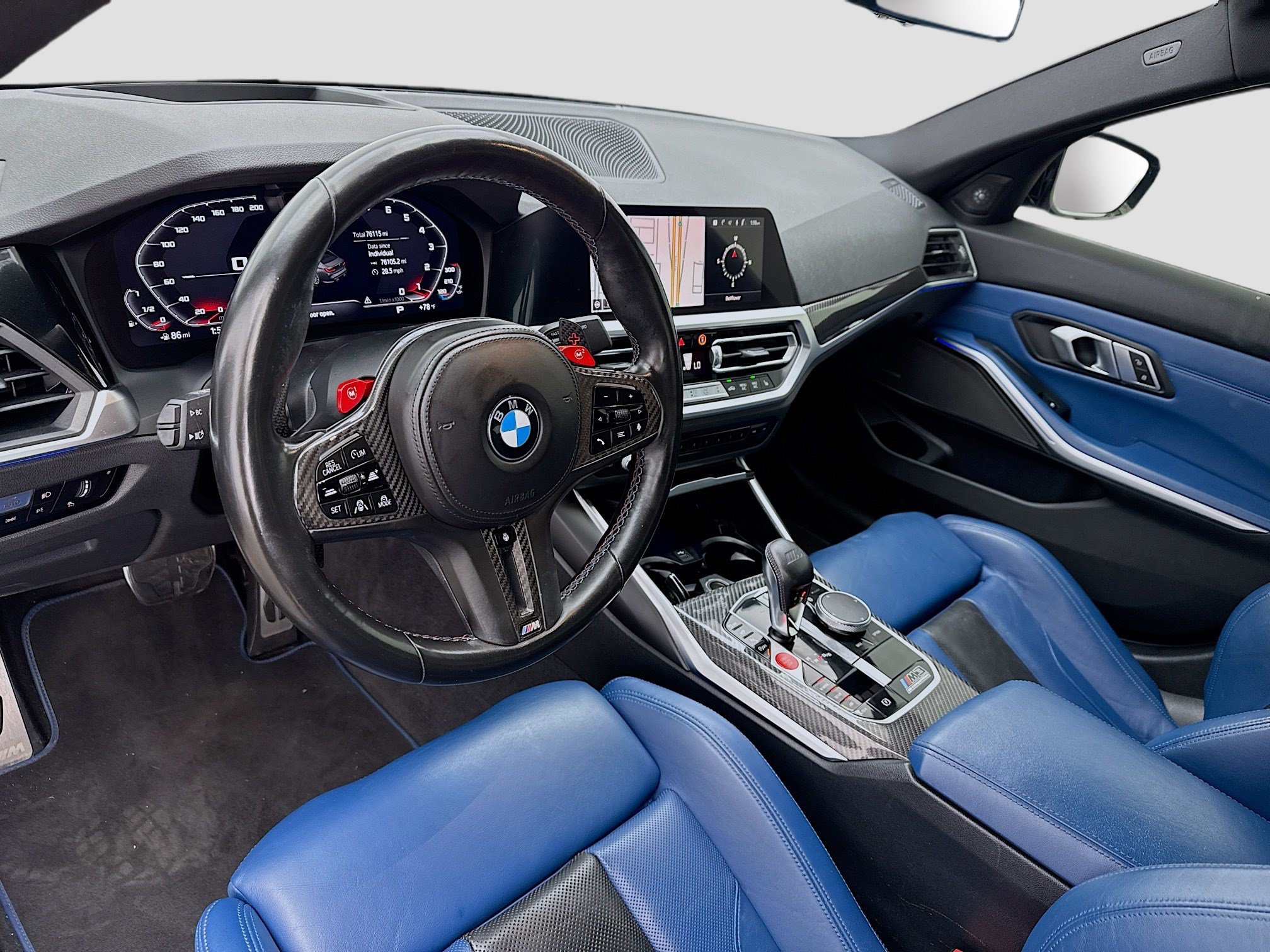 Used 2022 BMW M3 Competition w/ Executive Package RWD image 7