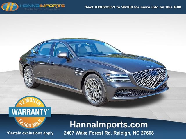 Used 2022 Genesis G80 2.5T w/ Prestige Package