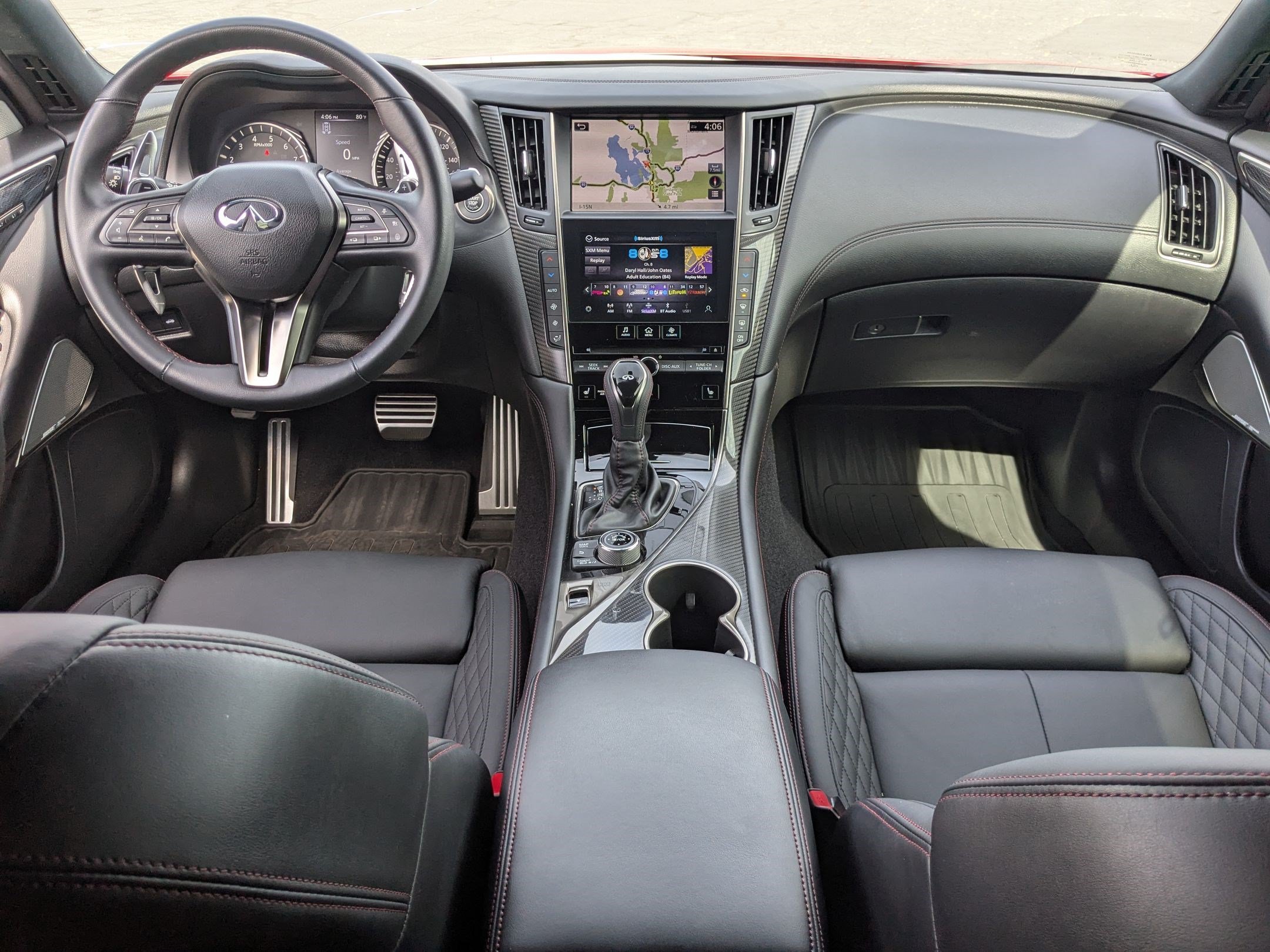 Used 2021 INFINITI Q50 Red Sport 400 AWD/4WD image 34