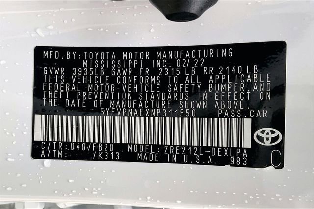 Used 2022 Toyota Corolla LE w/ LE Convenience Package image 30